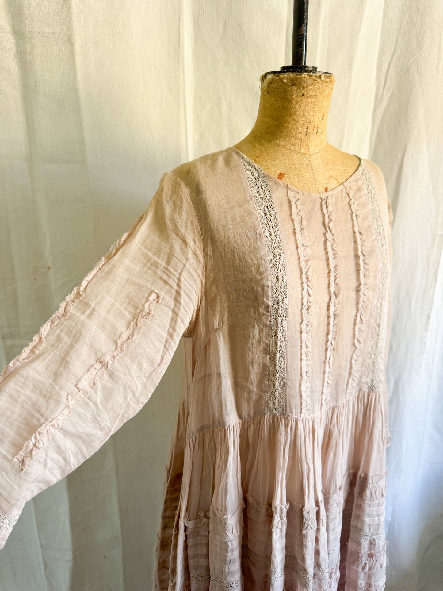 Ewa i Walla Pink Lace Dress Small