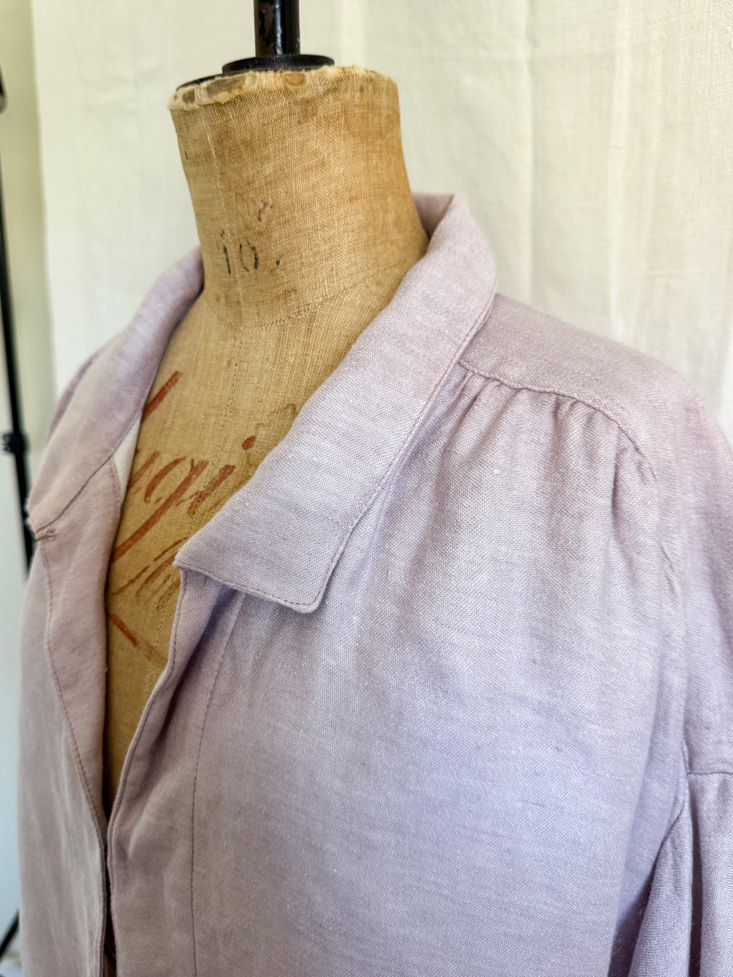 Raey Linen Smock Dress S-M