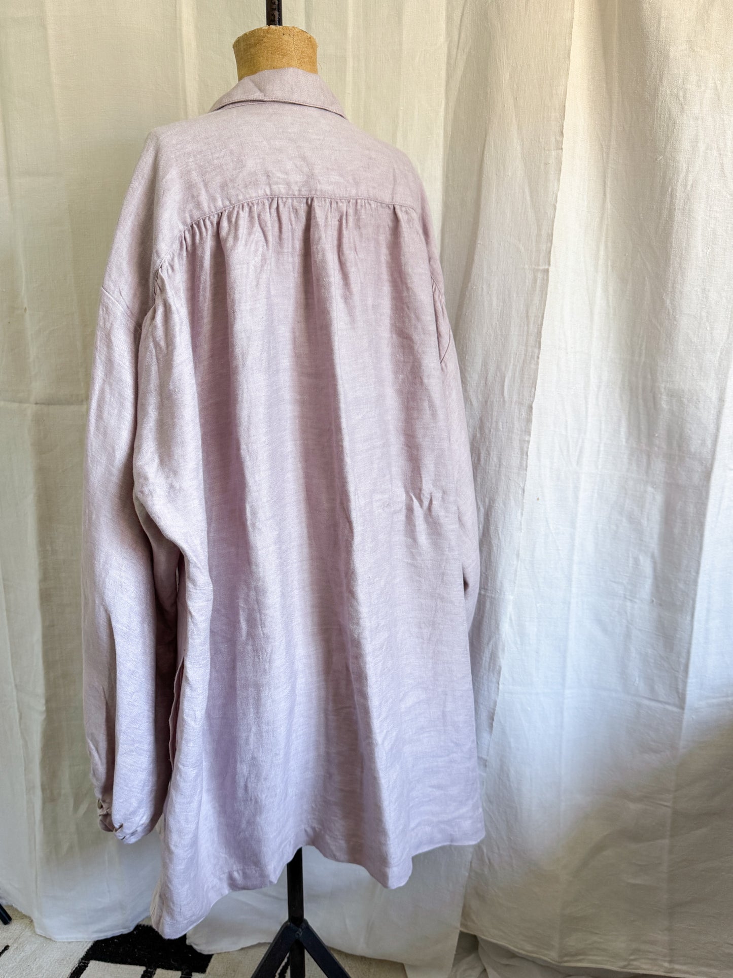 Raey Linen Smock Dress S-M