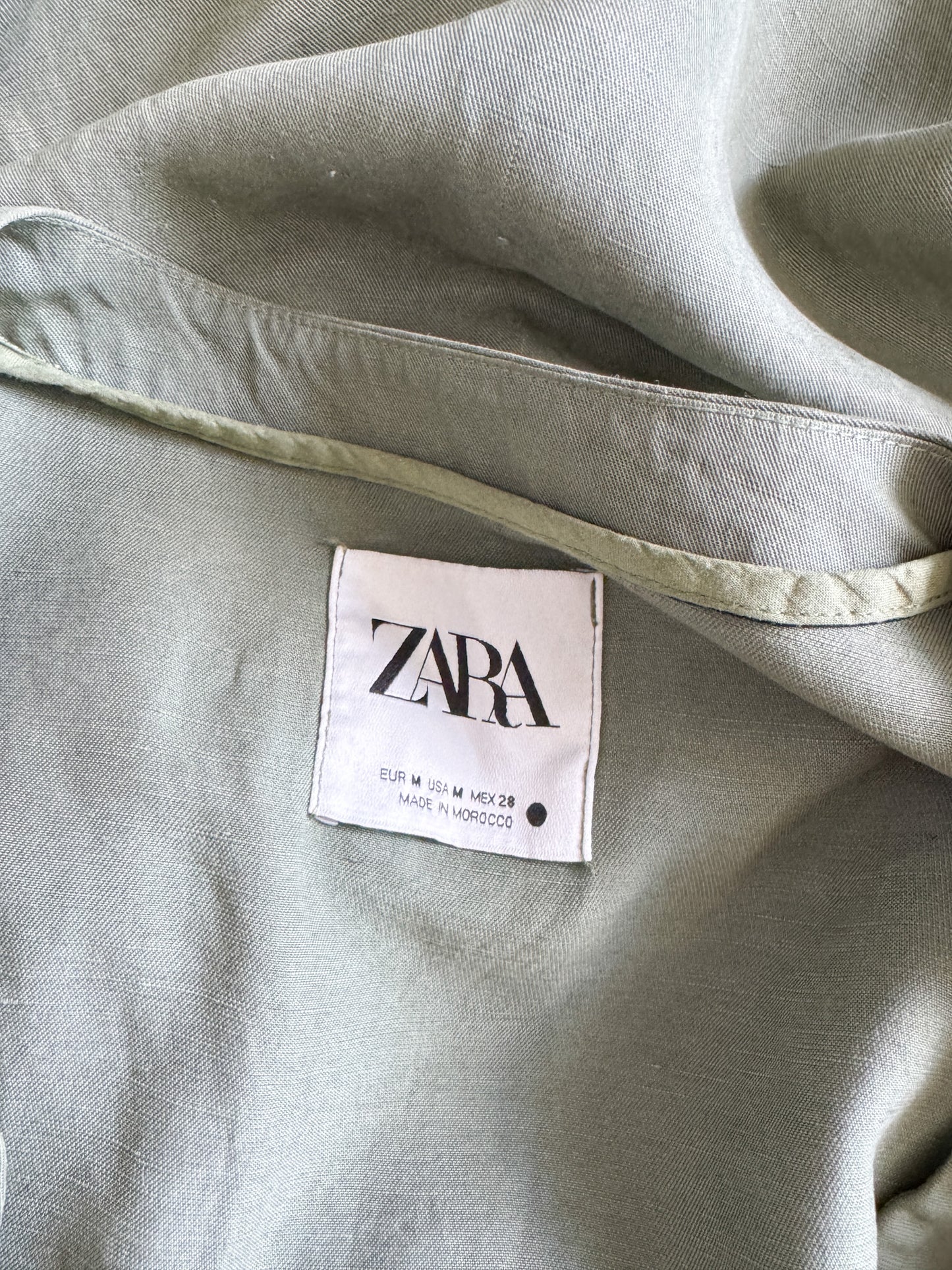 Zara Khaki Jacket M