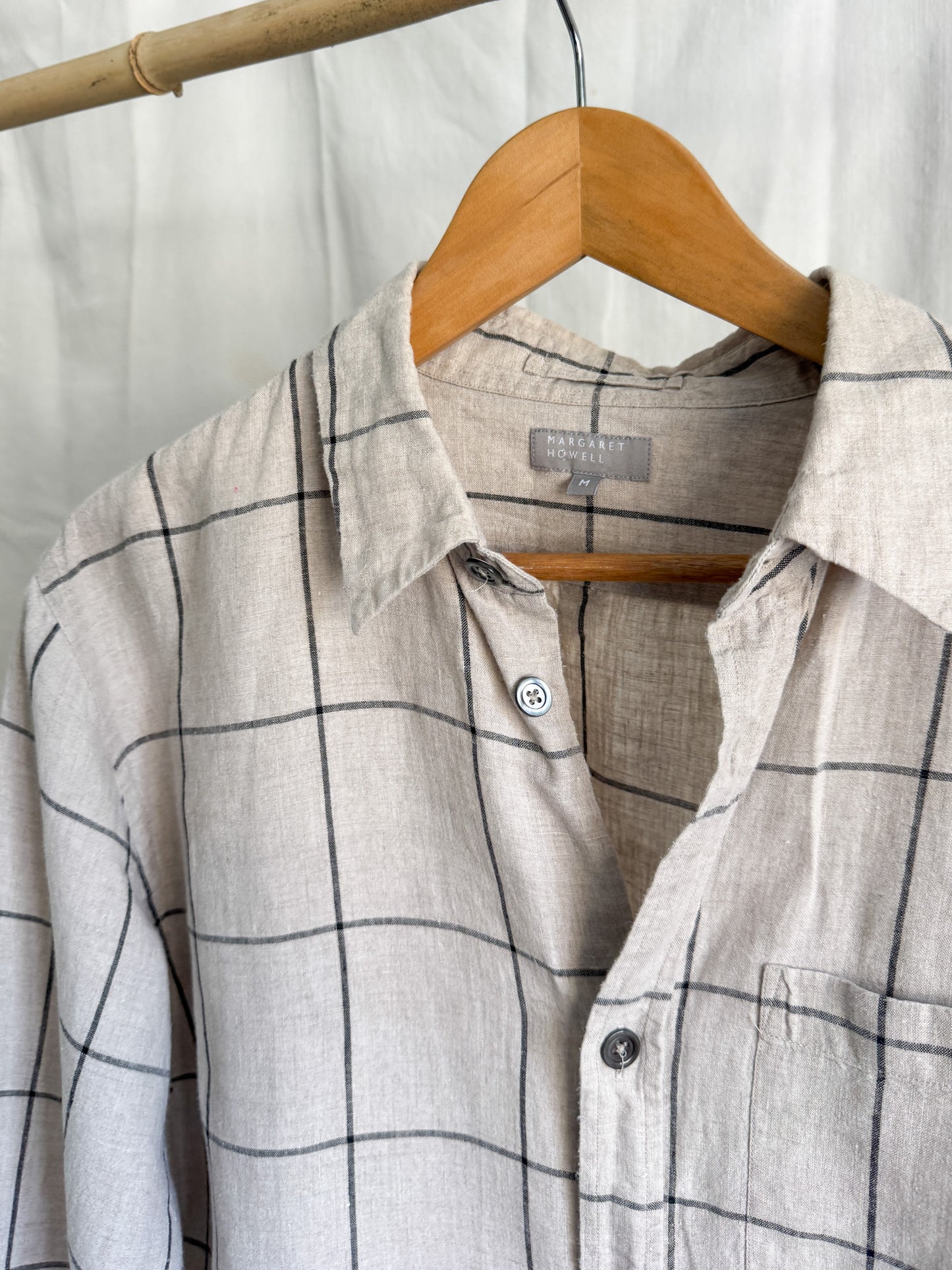Margaret Howel Linen Shirt M