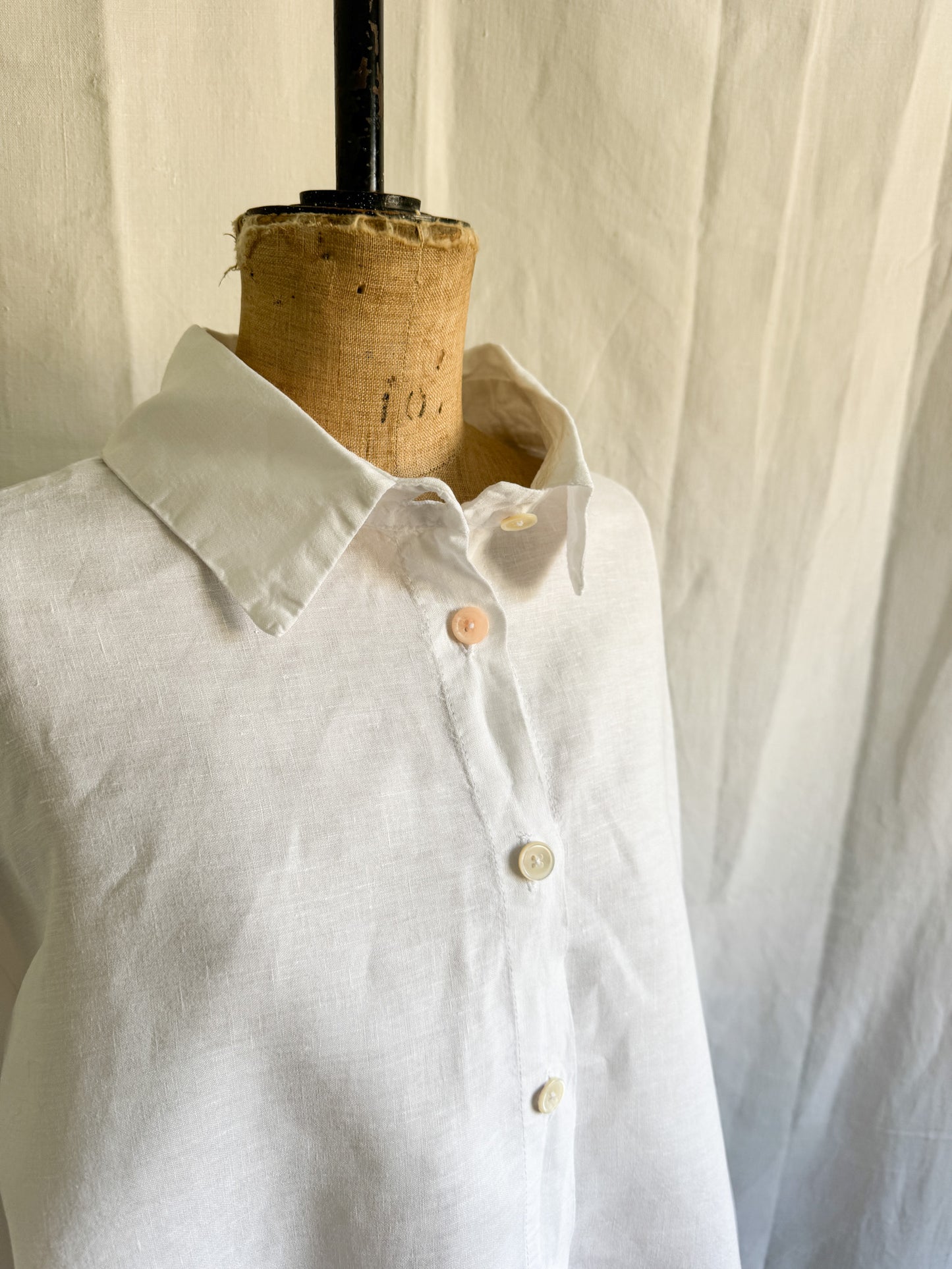 Egg Trading Linen Shirt S