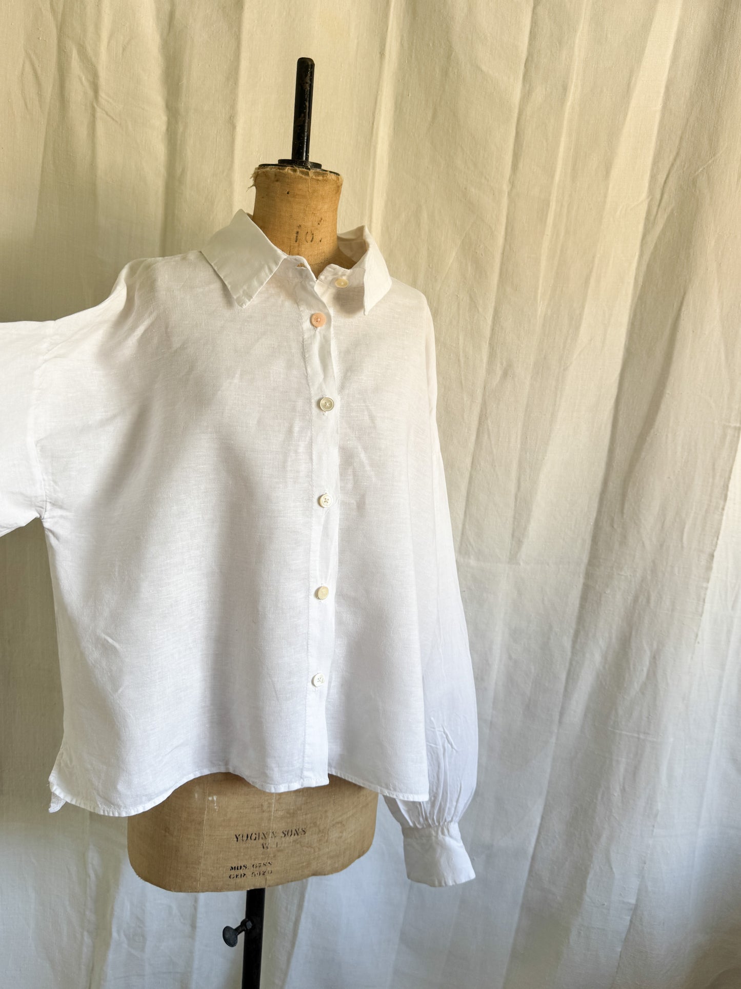 Egg Trading Linen Shirt S