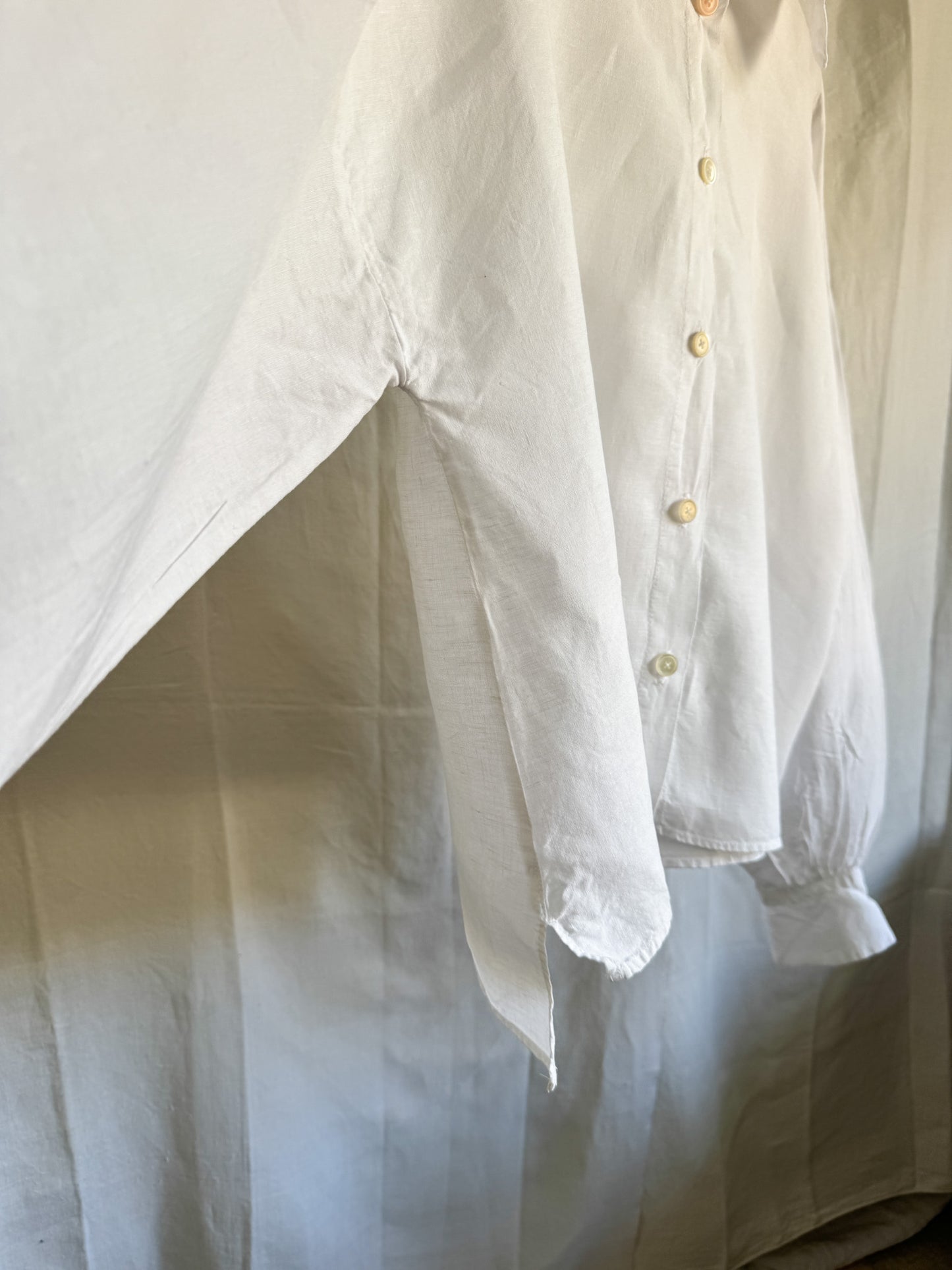 Egg Trading Linen Shirt S