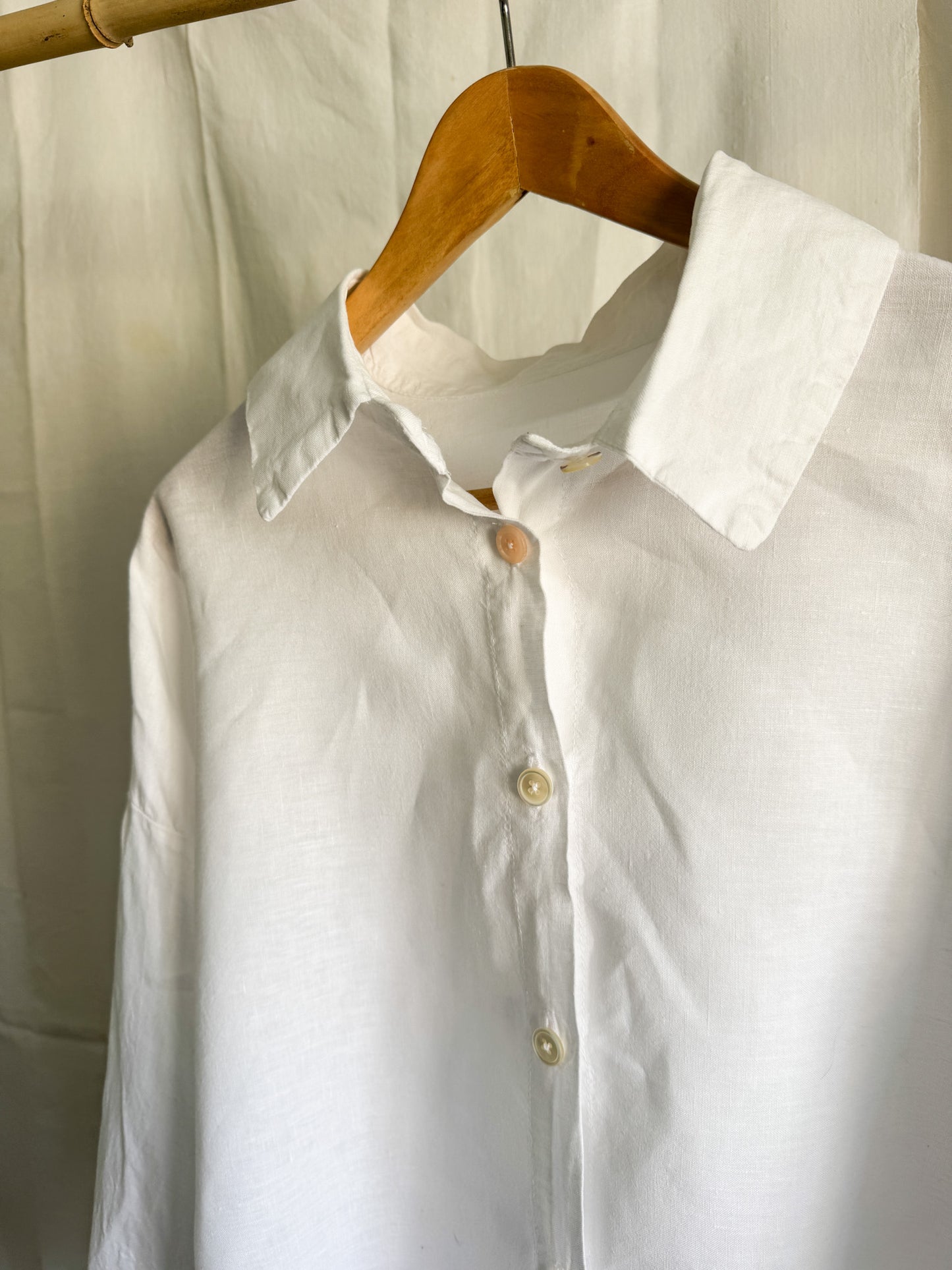 Egg Trading Linen Shirt S