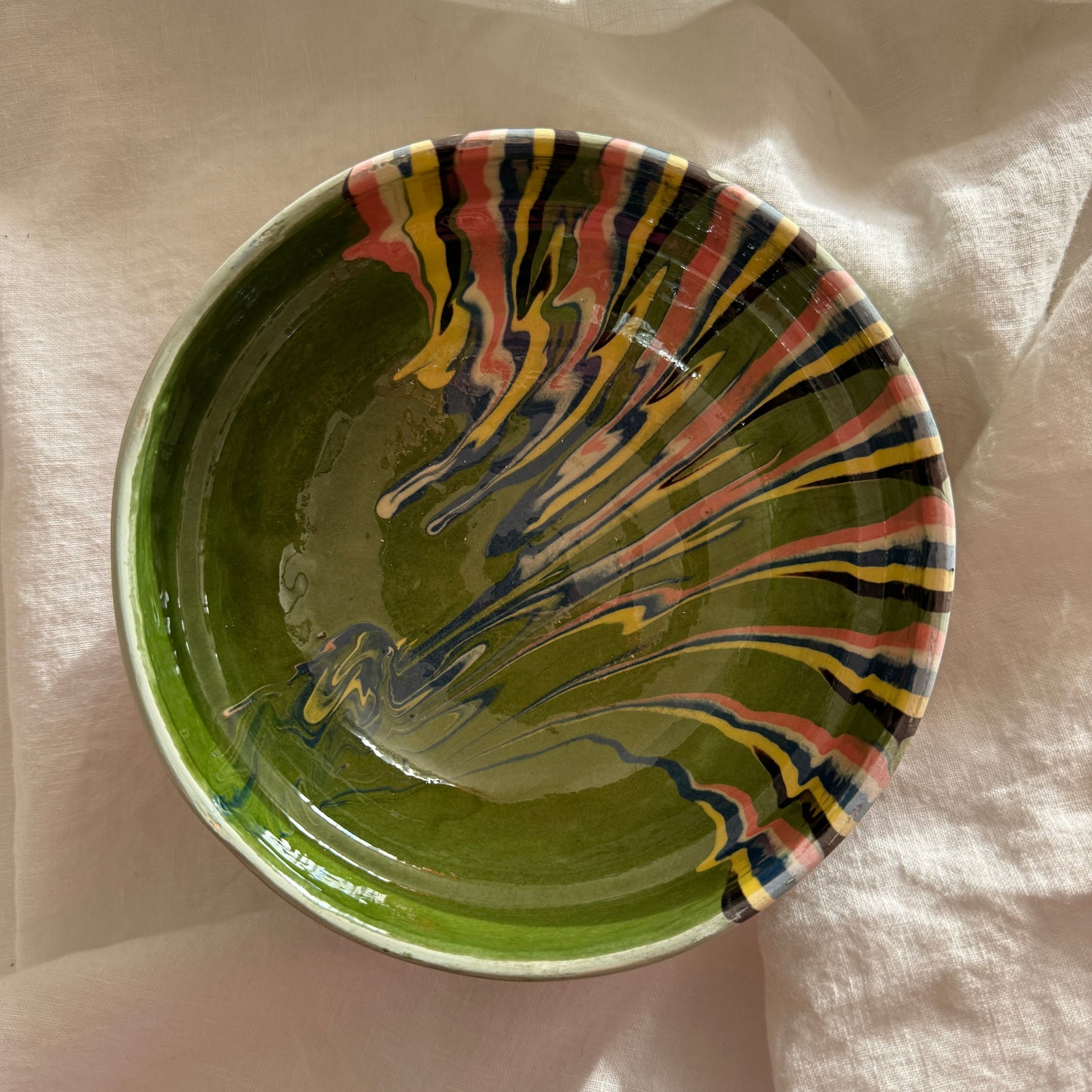 Cereal Bowl Green 17