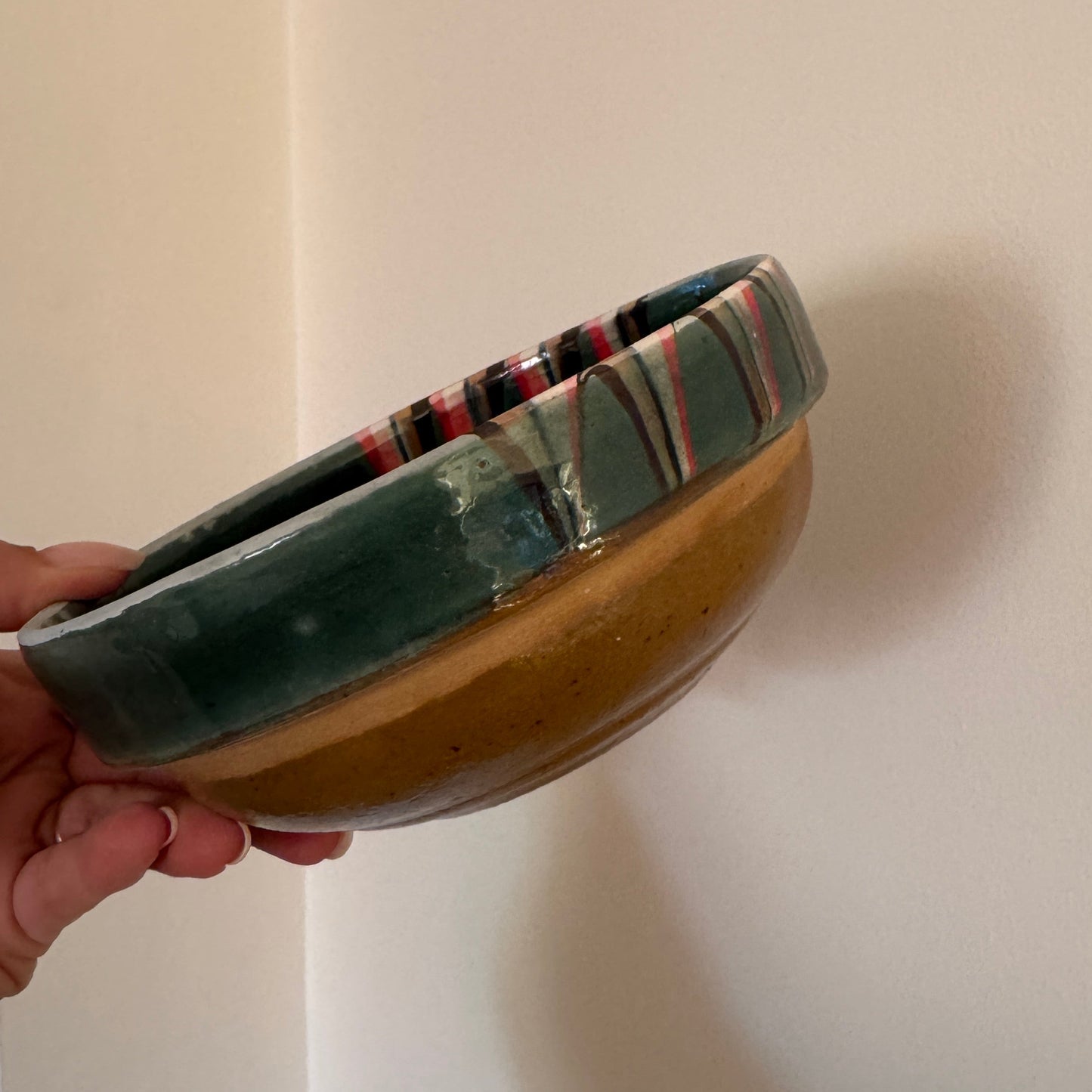 Cereal Bowl Teal 12