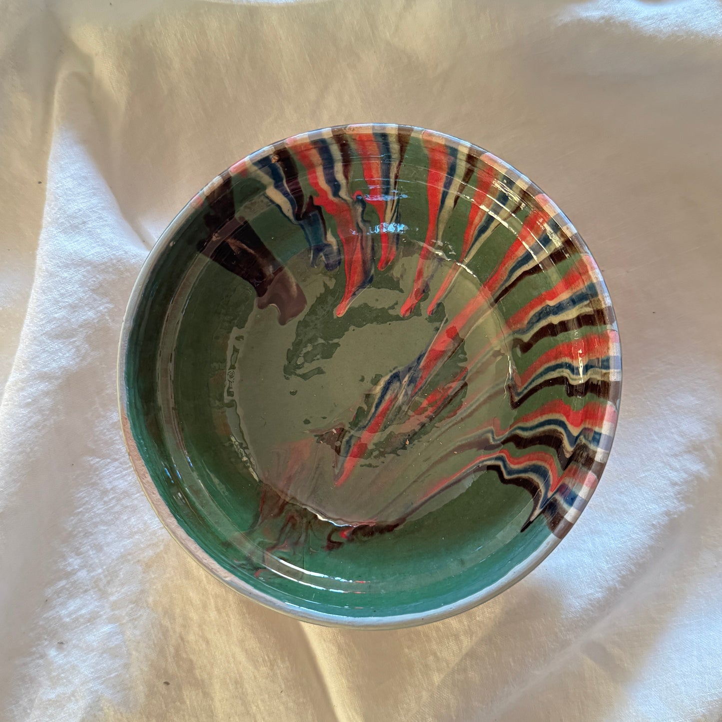 Cereal Bowl Teal 13