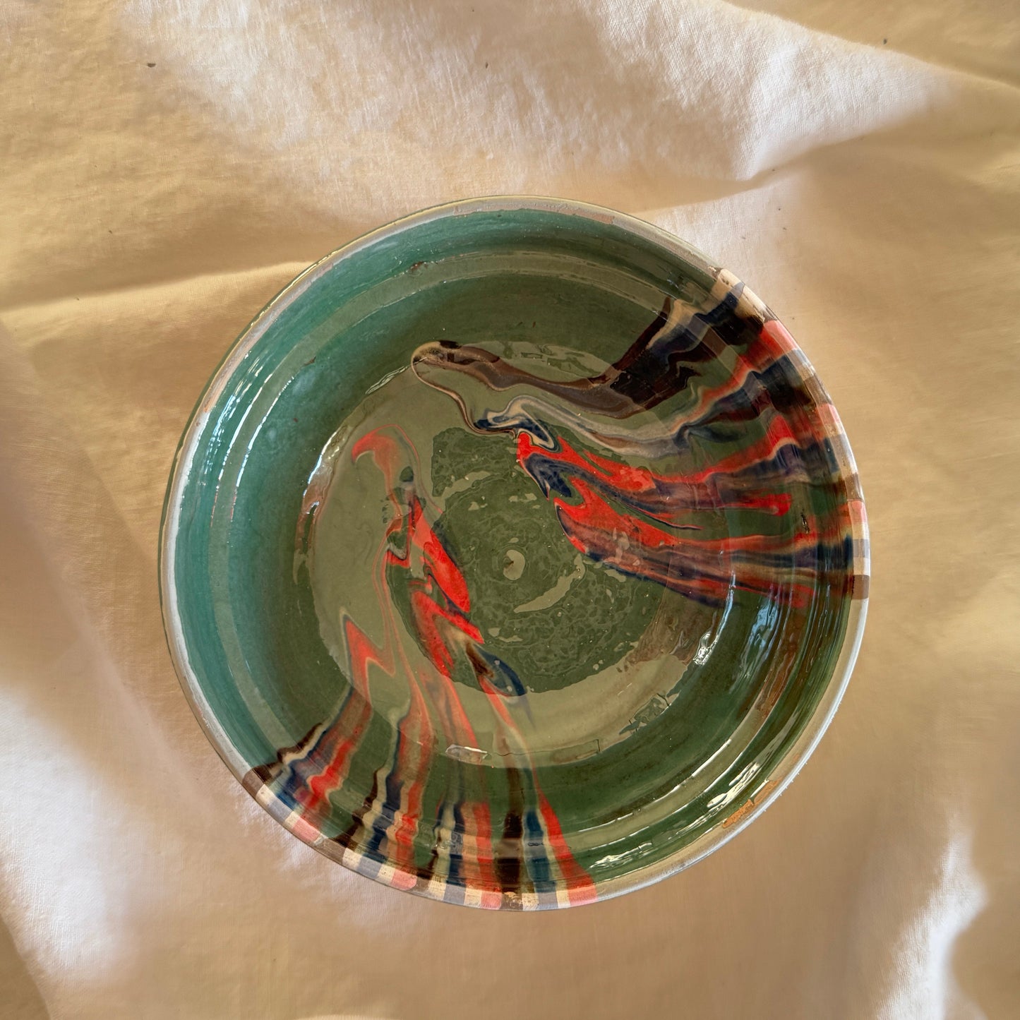 Cereal Bowl Teal 06