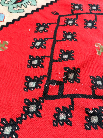 The Poppy Vintage Kilim