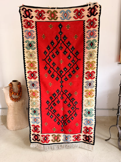 The Poppy Vintage Kilim
