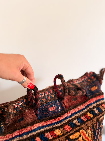 The Zari Antique Afghan Saddlebag Cushions