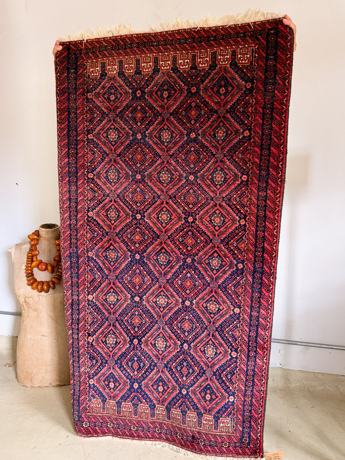 Laila Vintage Afghan Jaldar Rug