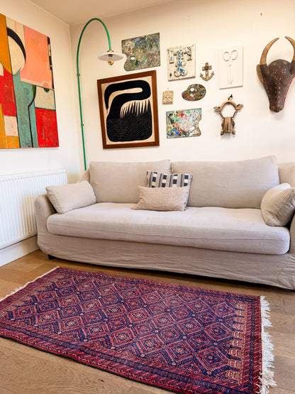Laila Vintage Afghan Jaldar Rug