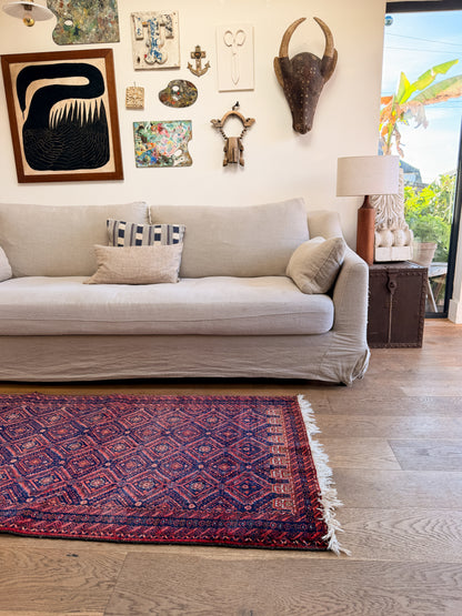 Laila Vintage Afghan Jaldar Rug