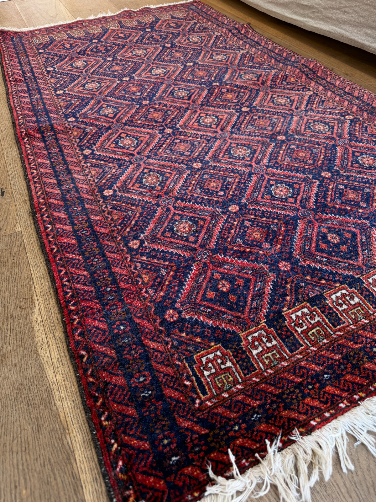 Laila Vintage Afghan Jaldar Rug