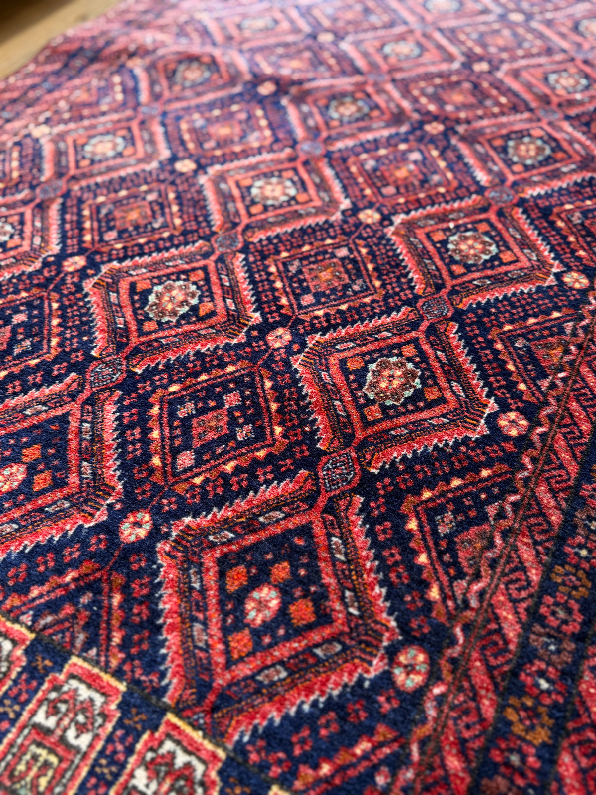 Laila Vintage Afghan Jaldar Rug