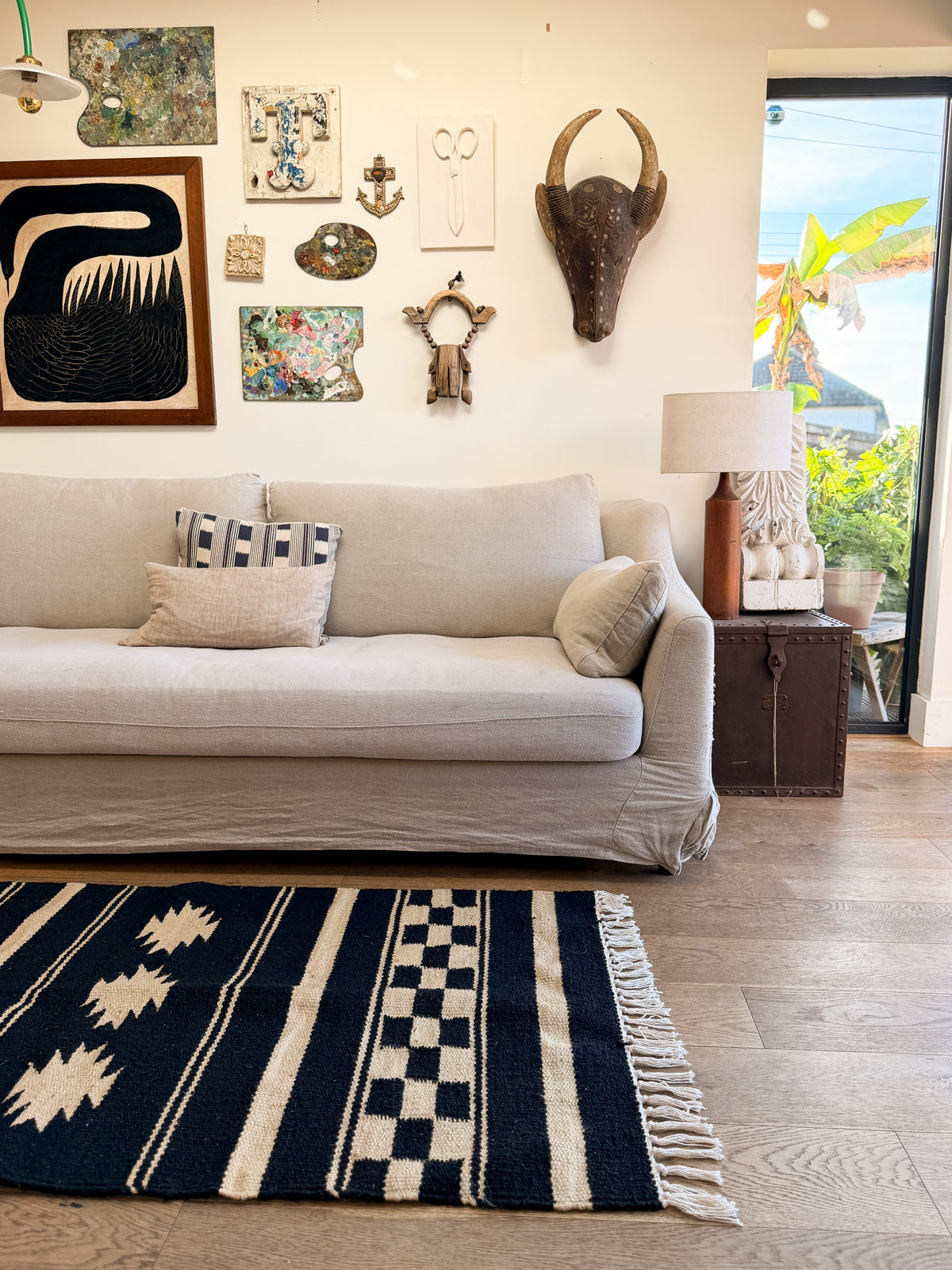 The Tara Monochrome Jute Rug
