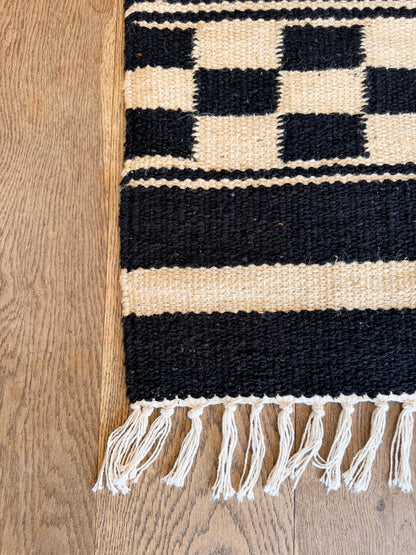 The Tara Monochrome Jute Rug