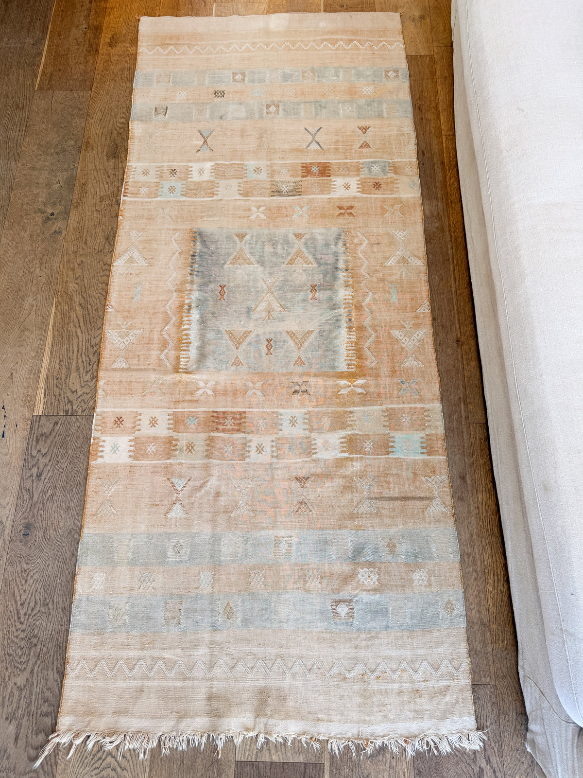 Vintage Moroccan Cactus Silk Rug