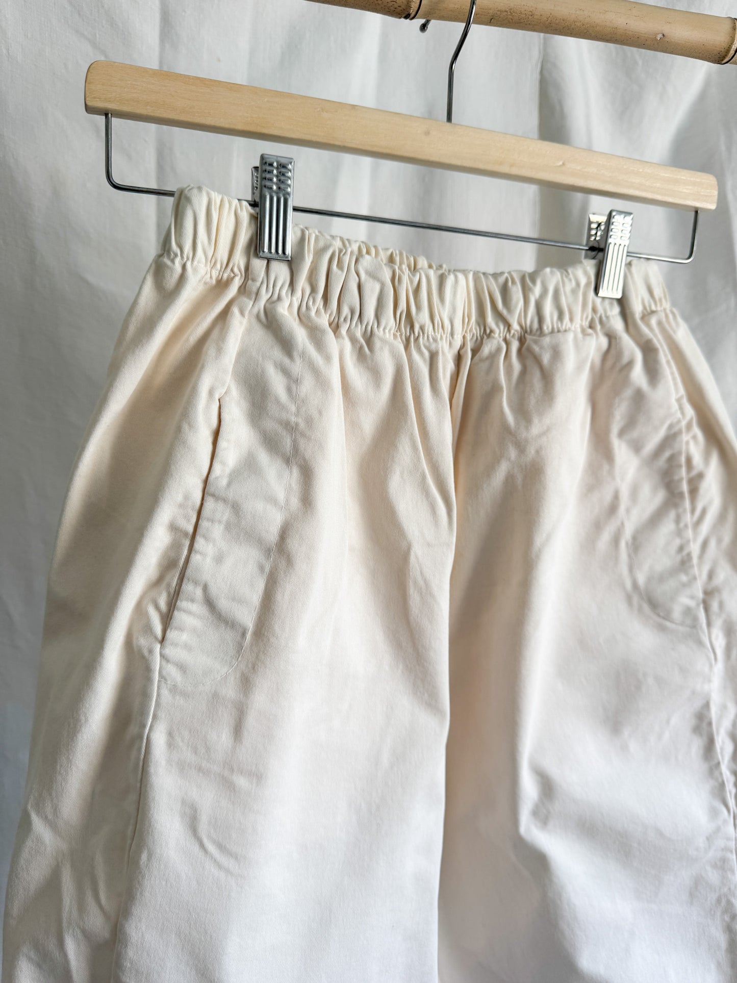 Johanna Paris Cream Trousers S-M
