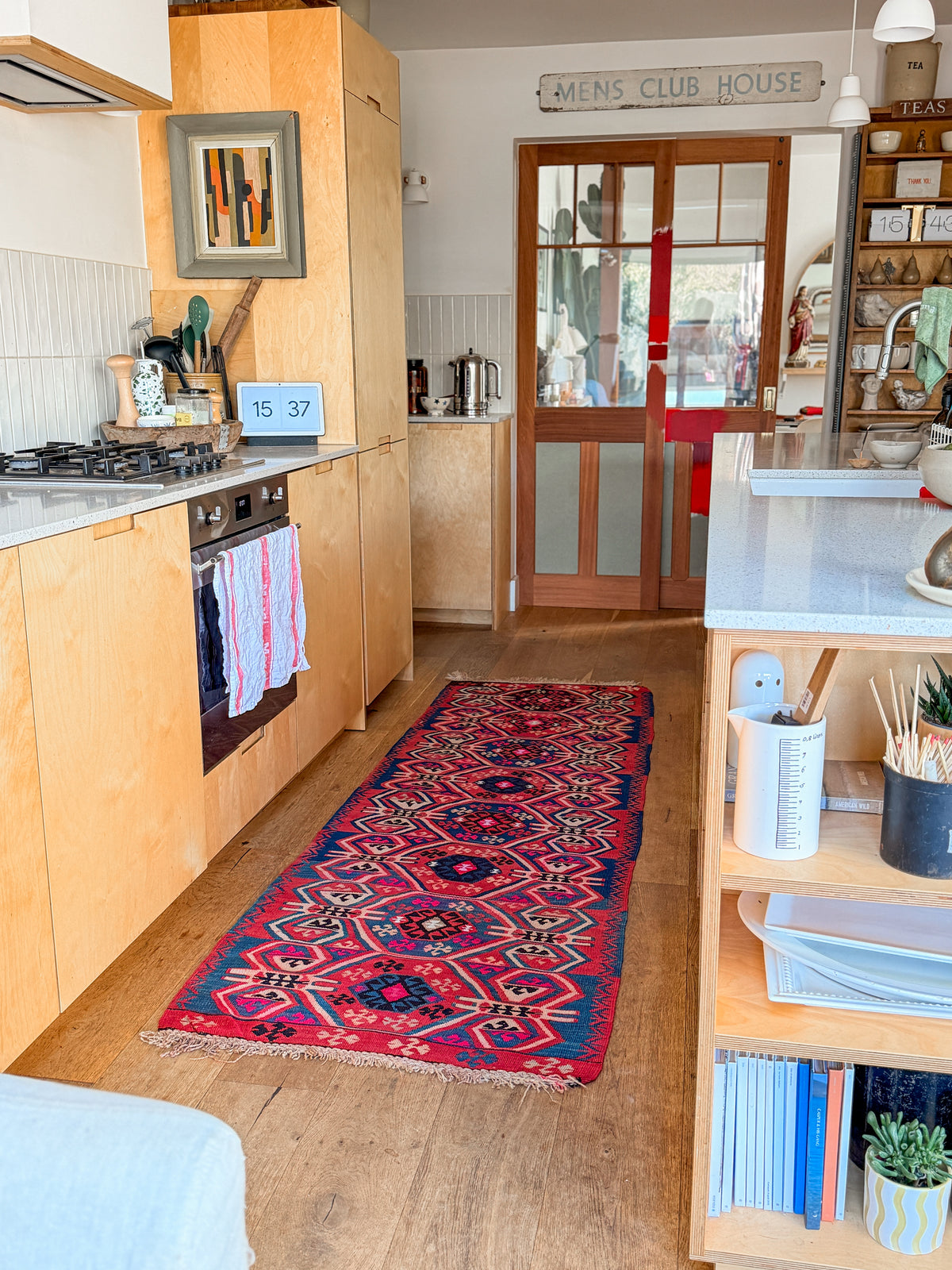 The Leyla Vintage Turkish Kilim Runner
