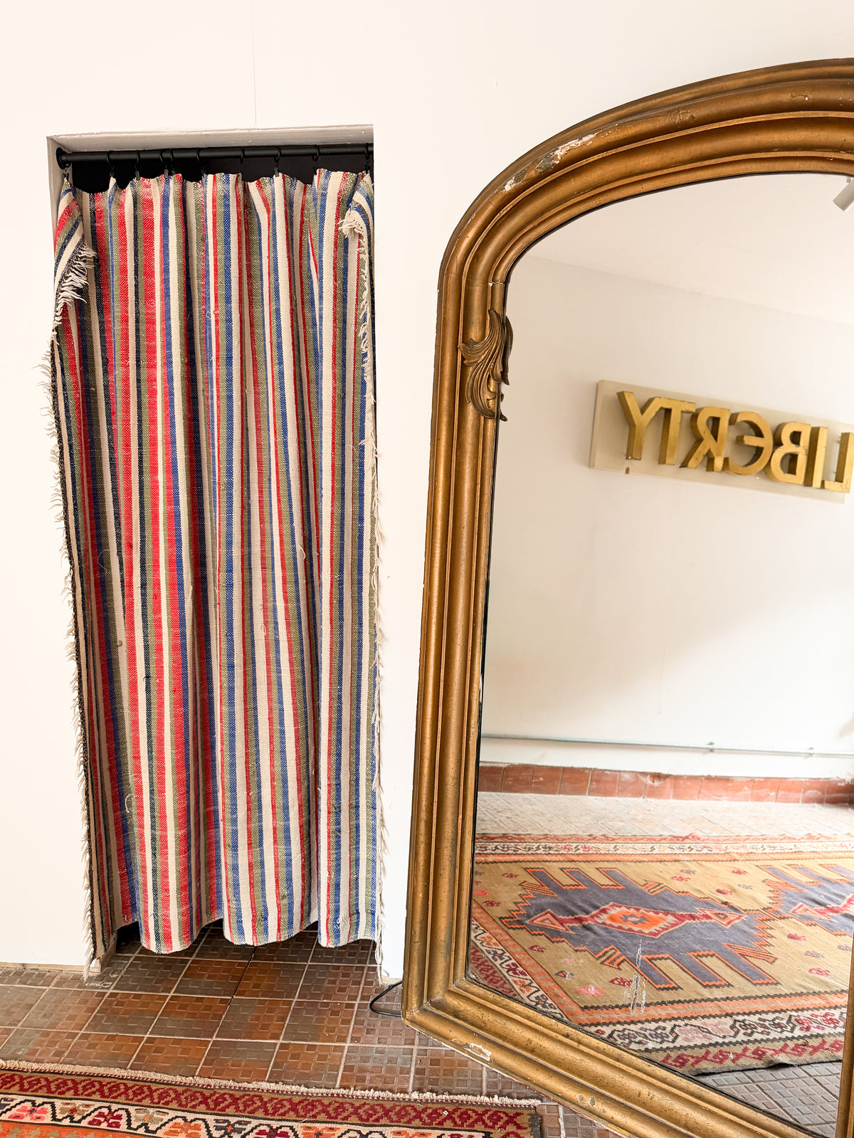 Summer Stripe Vintage Haik Throw
