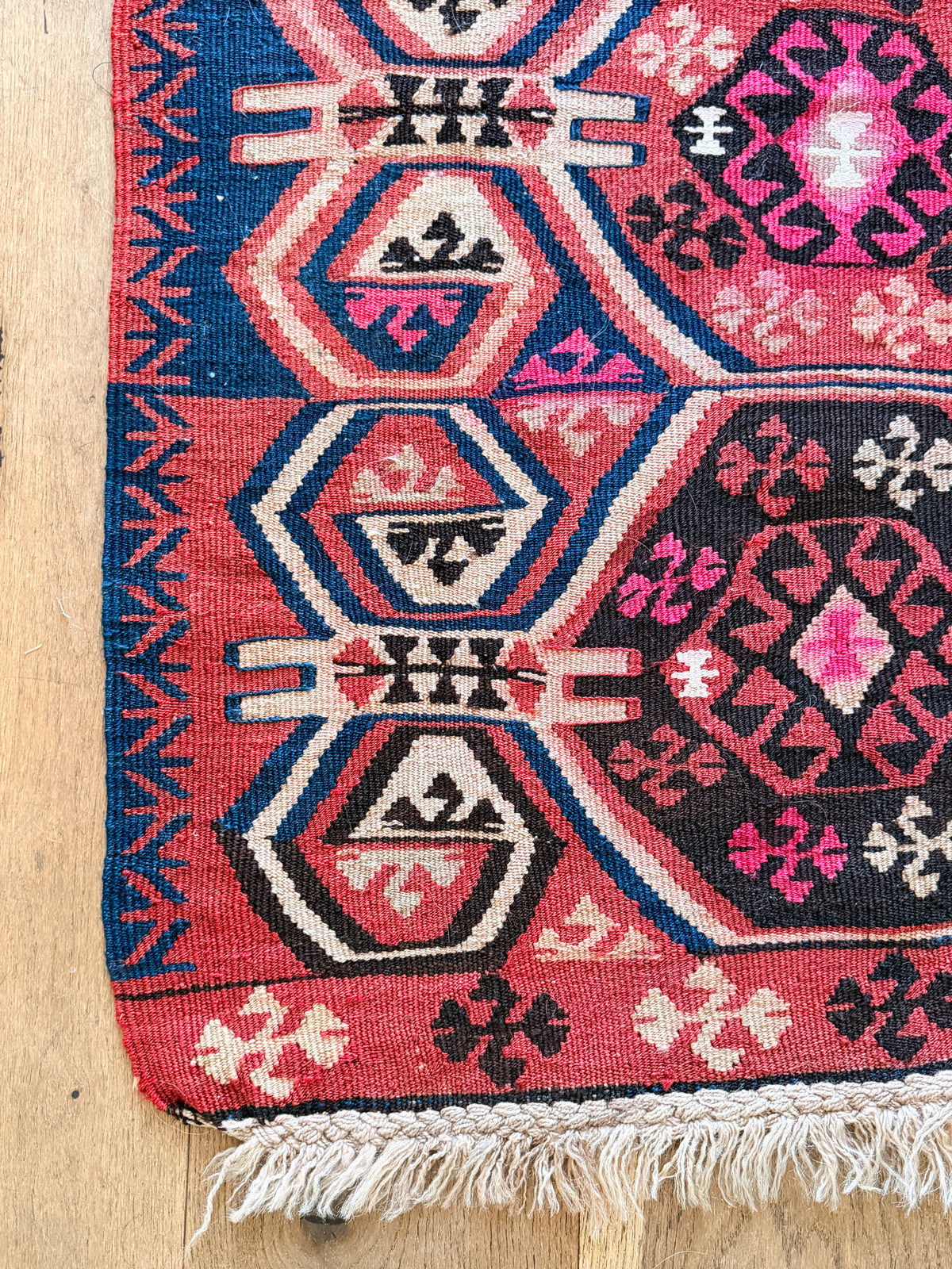 The Leyla Vintage Turkish Kilim Runner