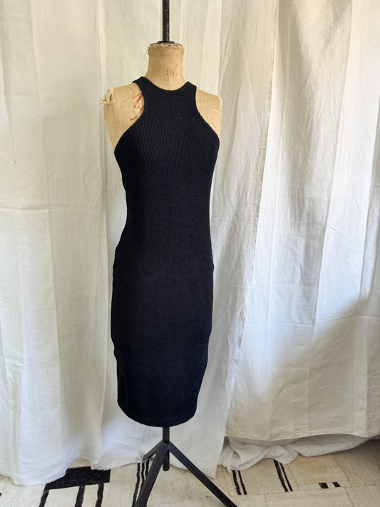 Samsoe Samsoe Ribbed Black Dress S