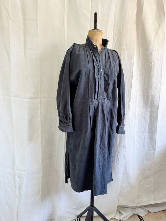 Vintage French Linen Dress