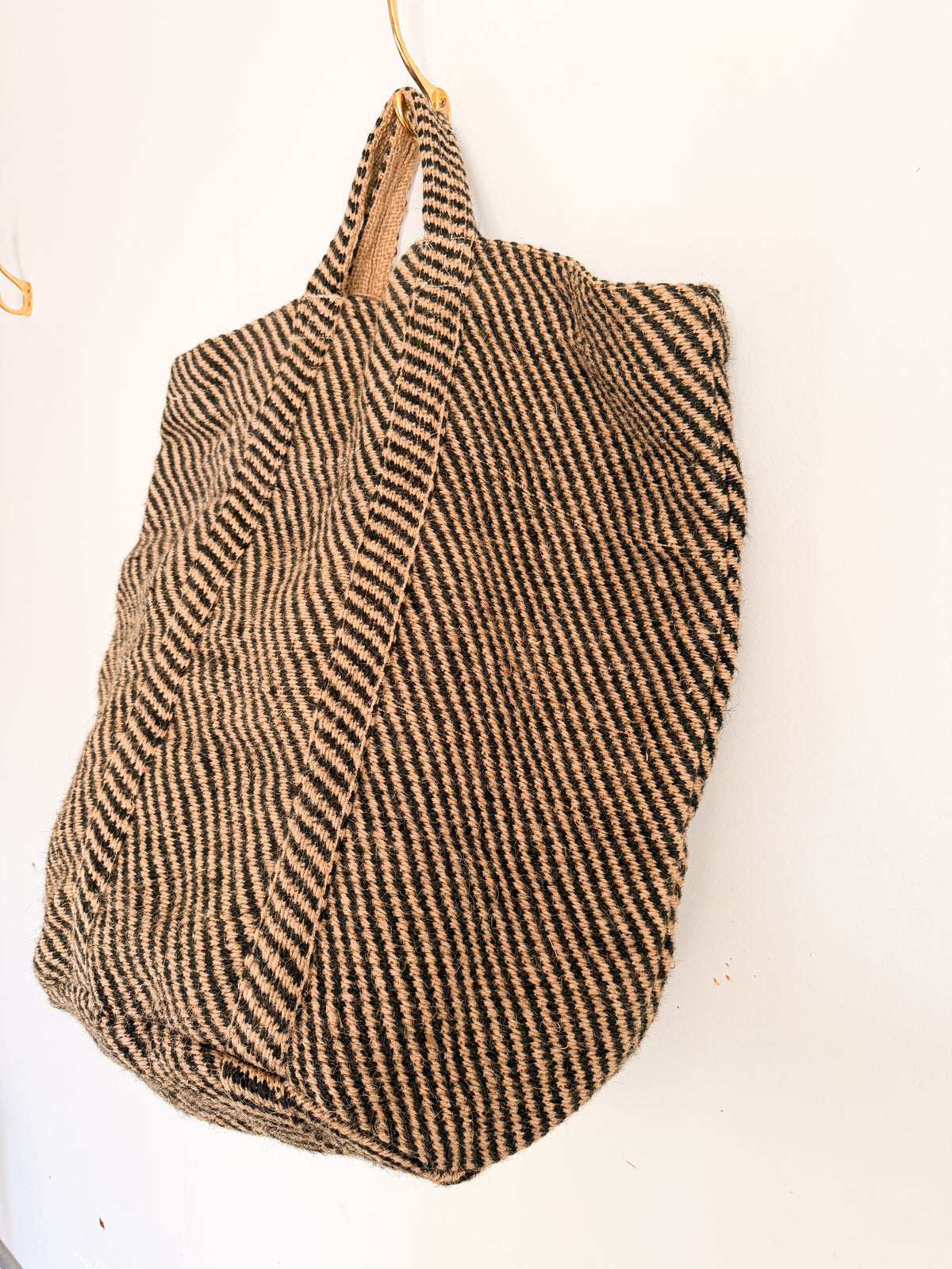 Giant Jute Carryall Bag