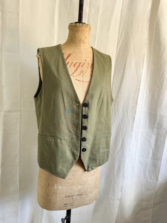 Zara Linen Waistcoat S