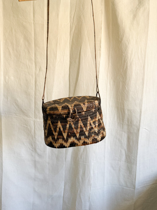 Vintage Basket Handbag