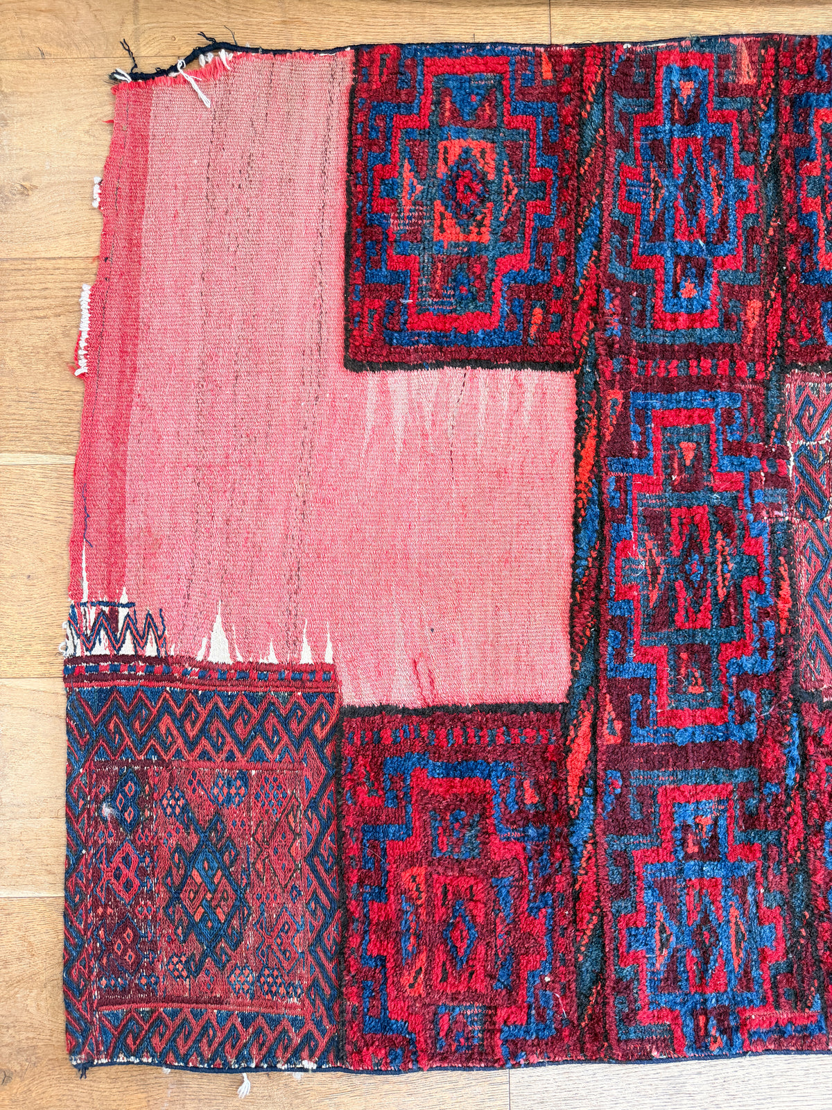 The Dastan Vintage Persian Bakhtiari Saddlebag Rug