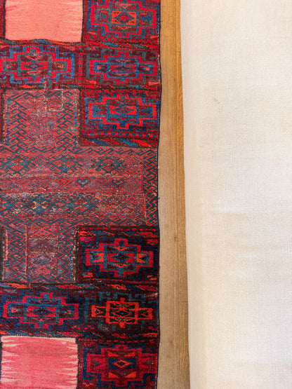 The Dastan Vintage Persian Bakhtiari Saddlebag Rug