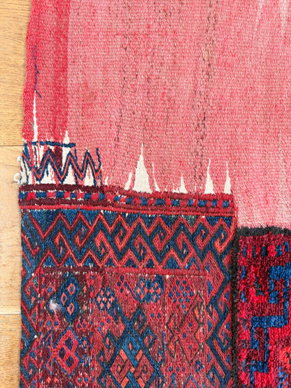 The Dastan Vintage Persian Bakhtiari Saddlebag Rug