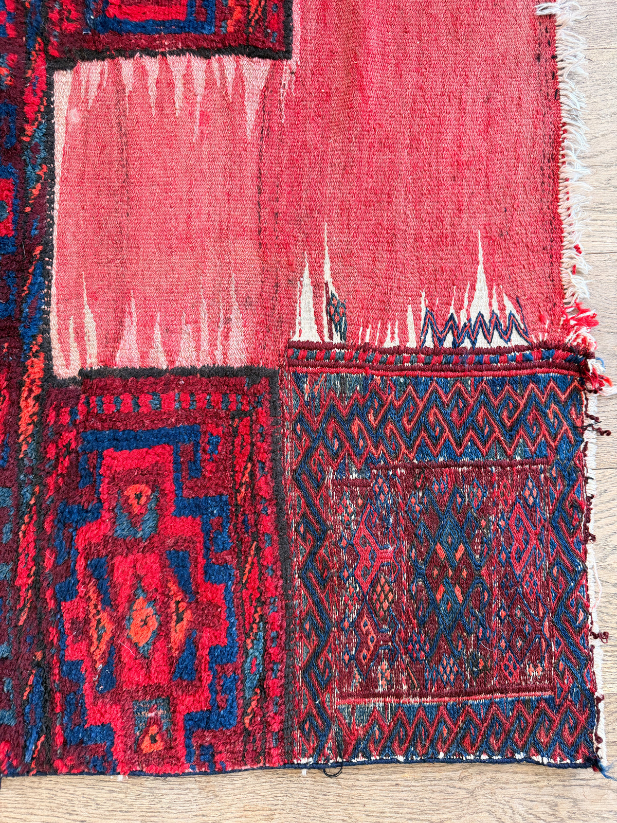 The Dastan Vintage Persian Bakhtiari Saddlebag Rug