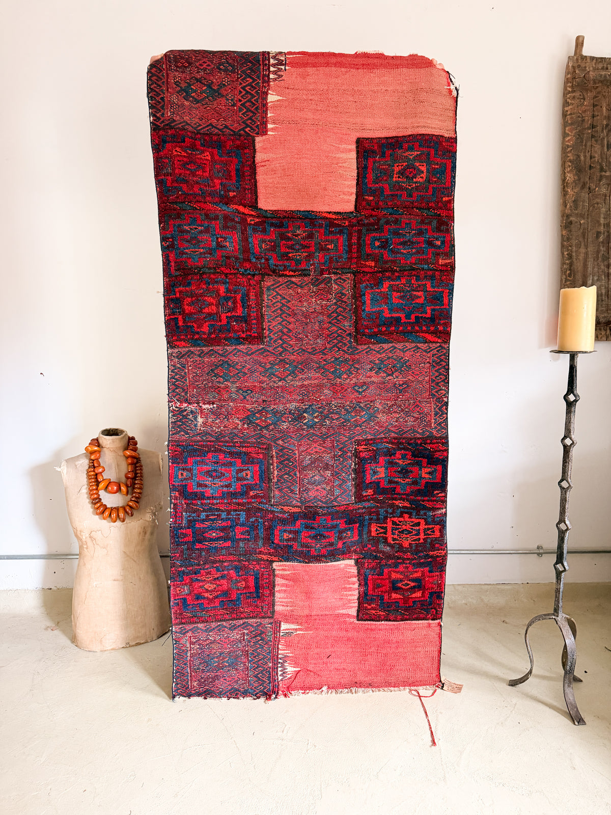 The Dastan Vintage Persian Bakhtiari Saddlebag Rug