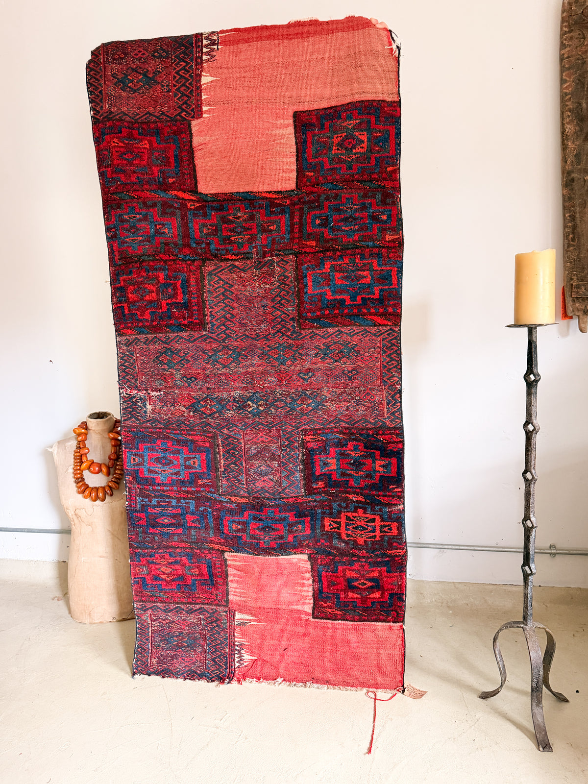 The Dastan Vintage Persian Bakhtiari Saddlebag Rug