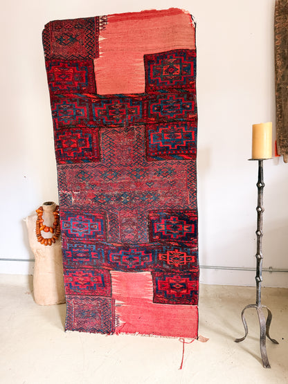 The Dastan Vintage Persian Bakhtiari Saddlebag Rug
