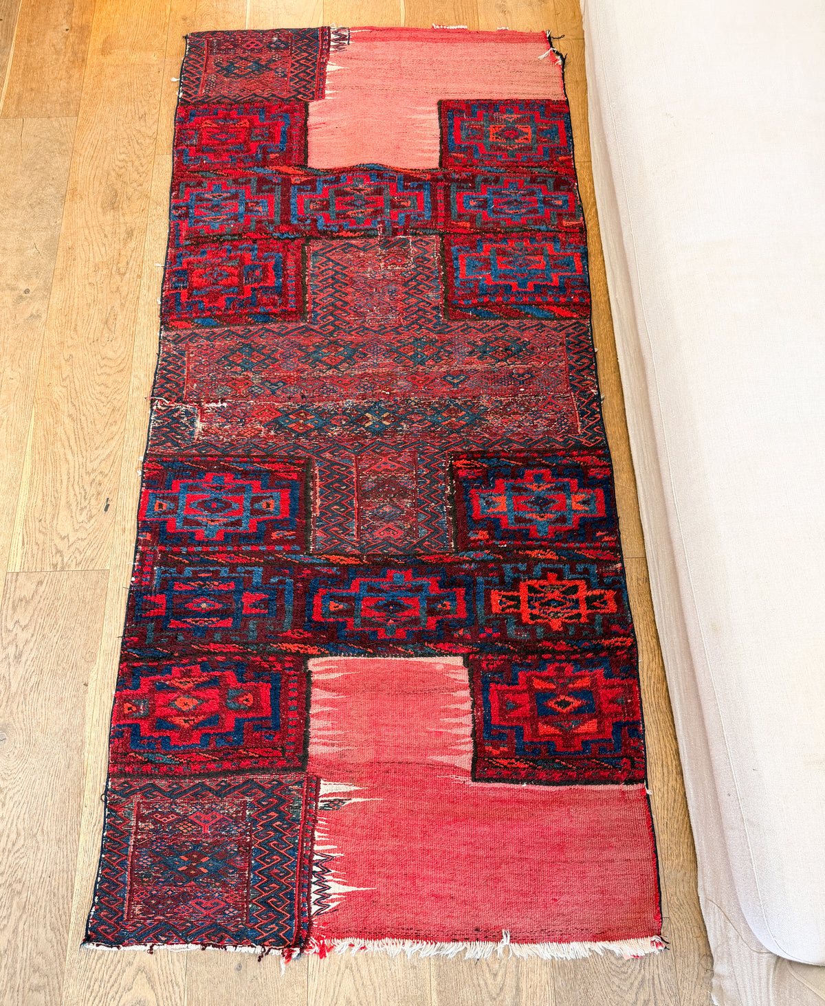 The Dastan Vintage Persian Bakhtiari Saddlebag Rug