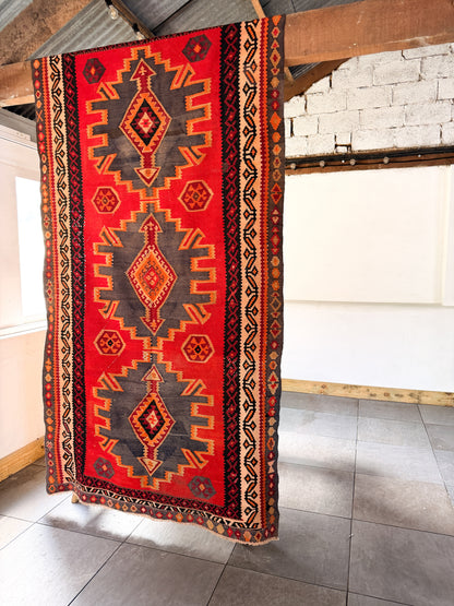 The Azar Vintage Persian Kilim