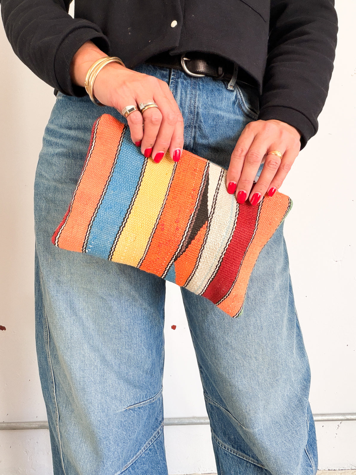 Kilim Clutch Med 2