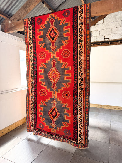 The Azar Vintage Persian Kilim