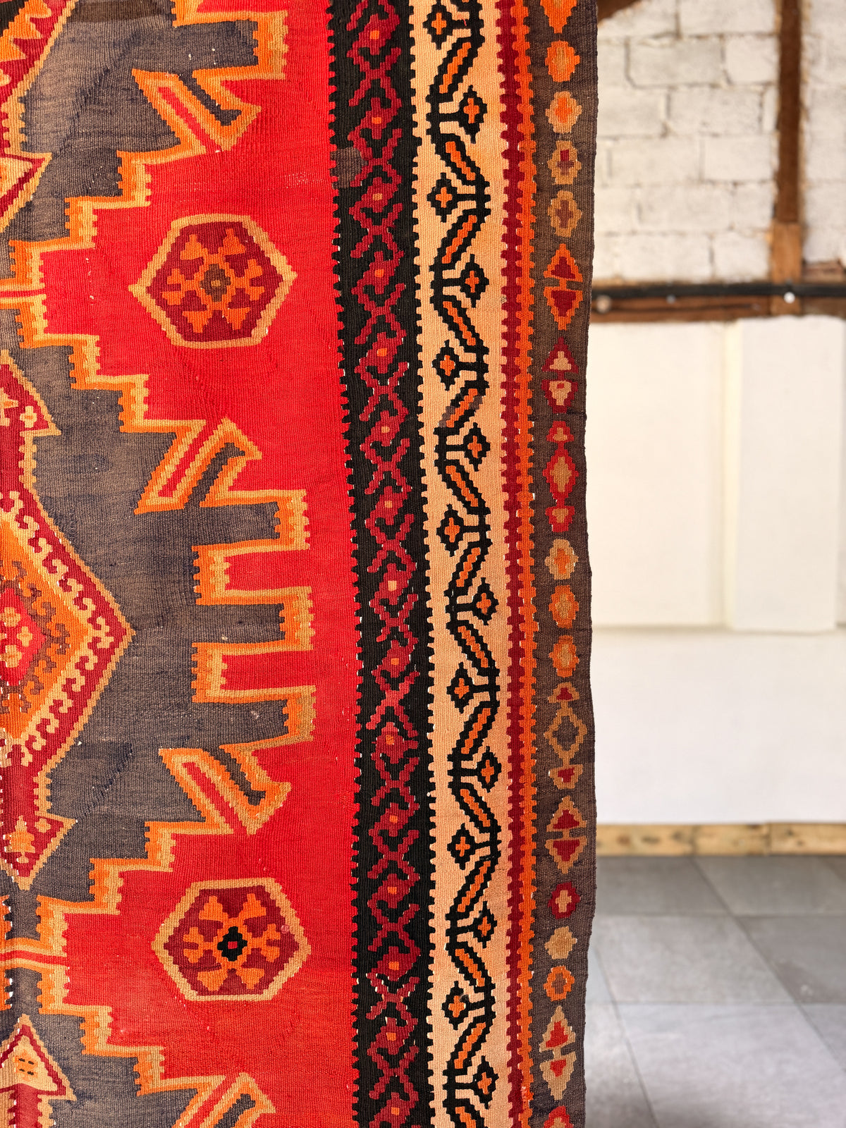 The Azar Vintage Persian Kilim
