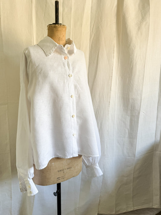 Egg Trading Linen Shirt S