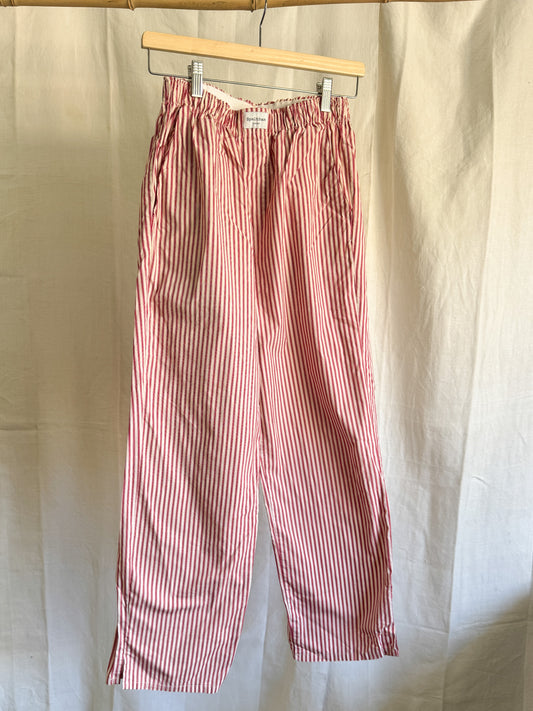 Speltham Red & White Stripe Bottoms Small
