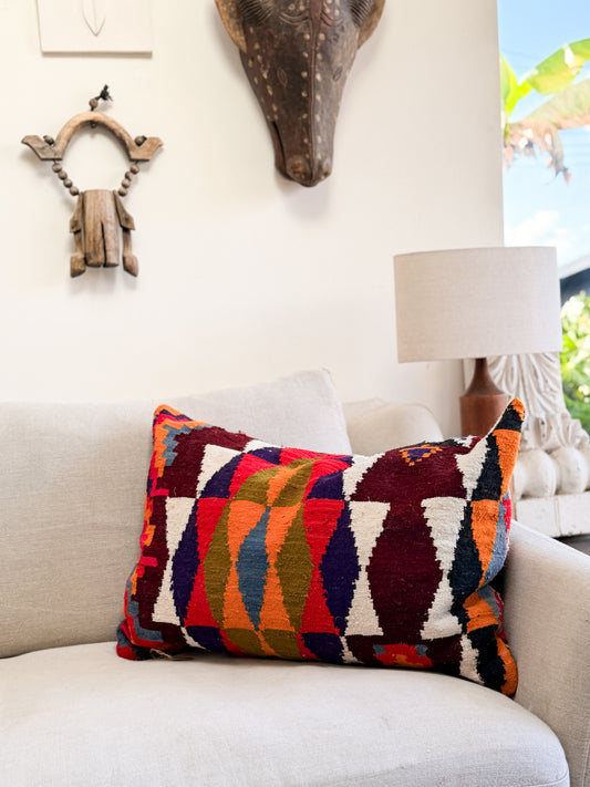The Zinnia Kilim Cushion