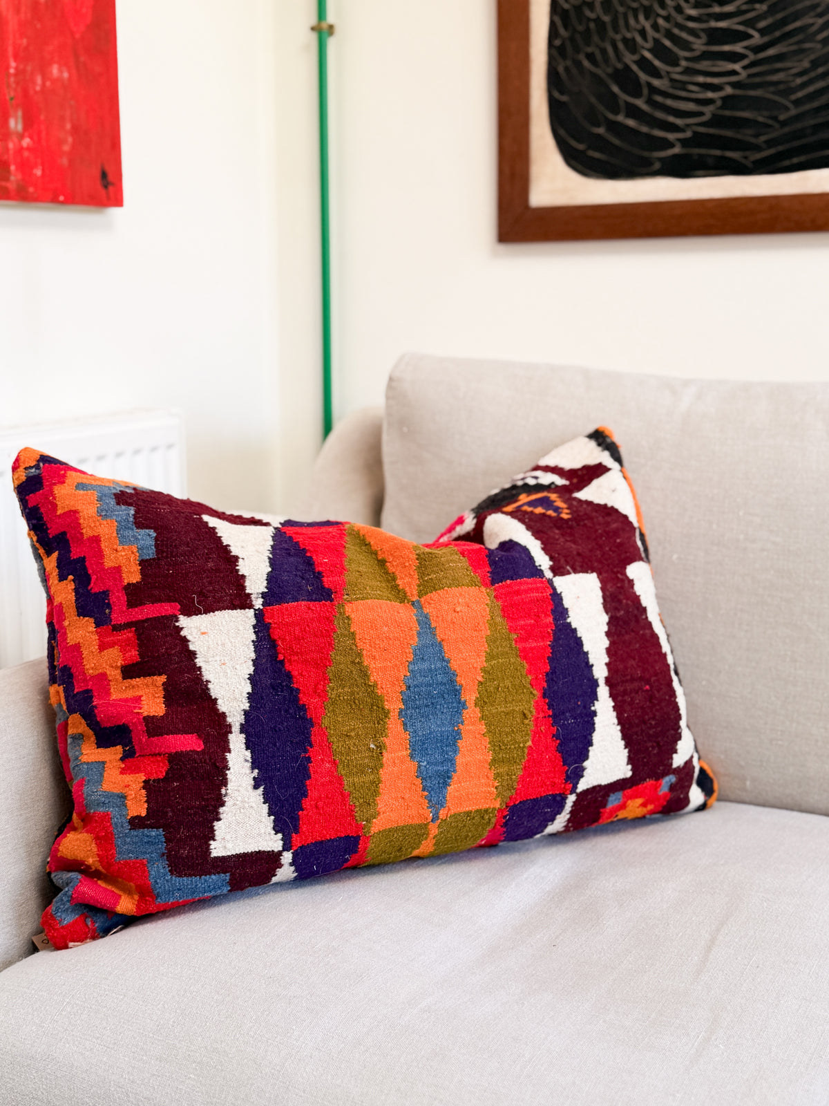 The Zinnia Kilim Cushion