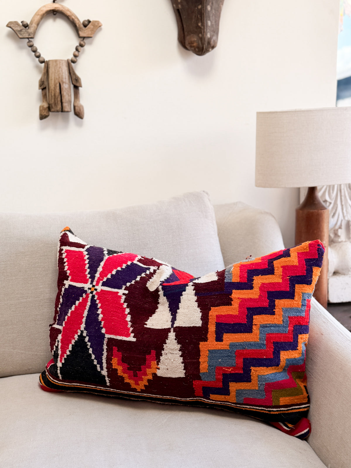 The Zinnia Kilim Cushion